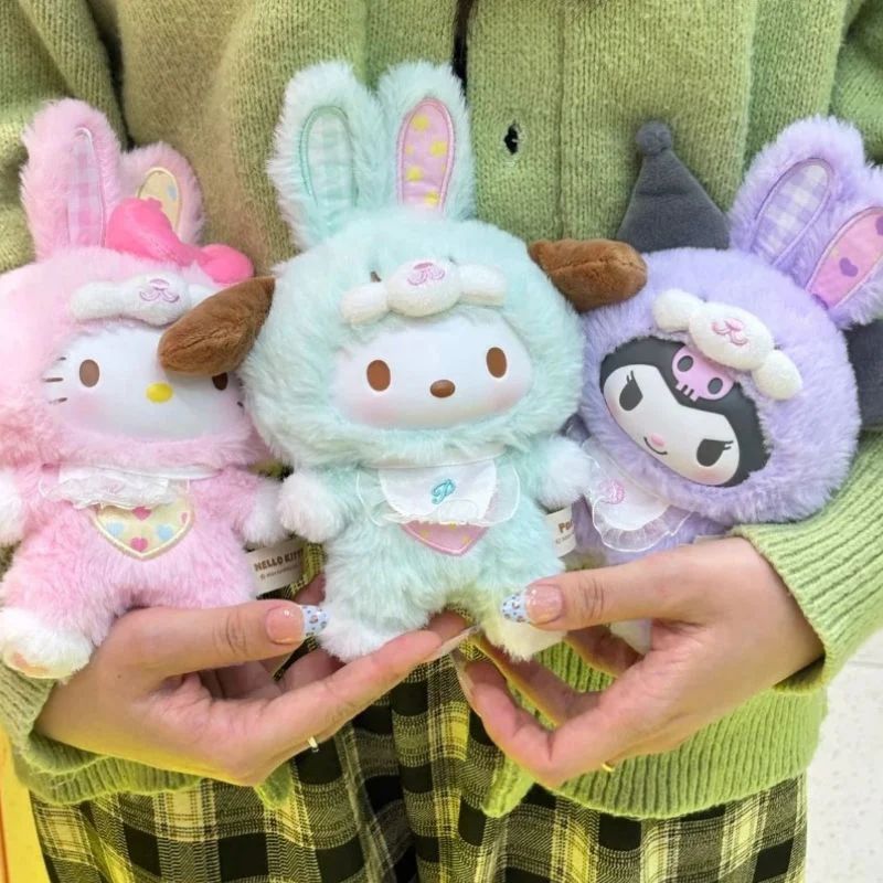 Boneco Labubu | Hello Kitty Colecionável